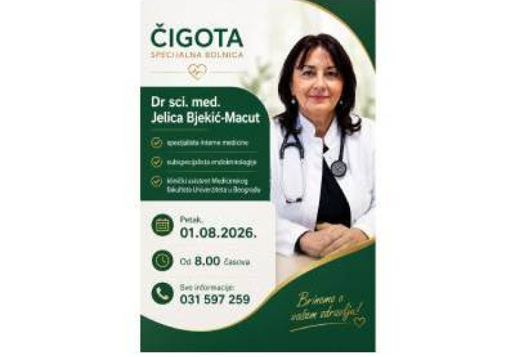 Doc. sci med dr Jelica Bjekić Macut - endokrinolog