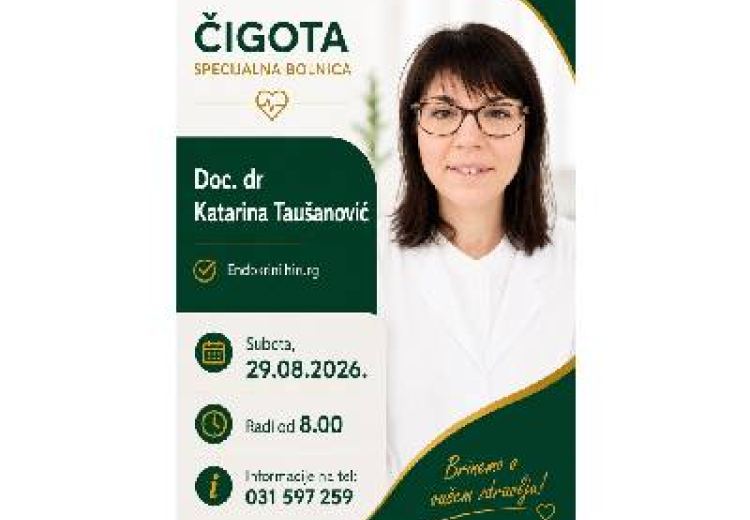 Doc, dr Katarina Taušanović - endokrini hirurg