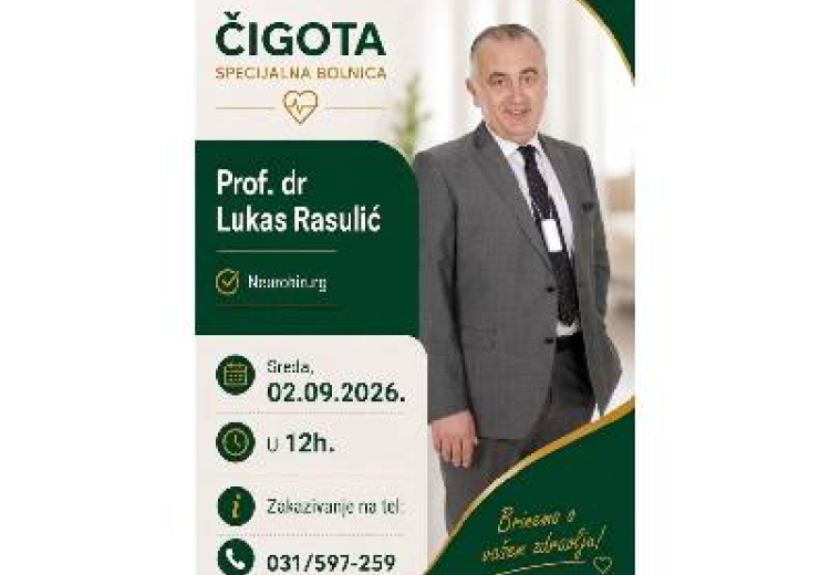 Prof. dr Lukas Rasulić - neurohirurg