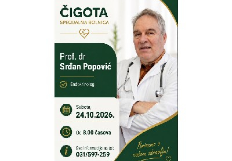 Prof. dr Srđan Popović - endokrinolog