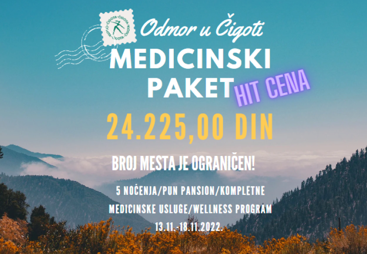 medicinski paket Čigota Zlatibor