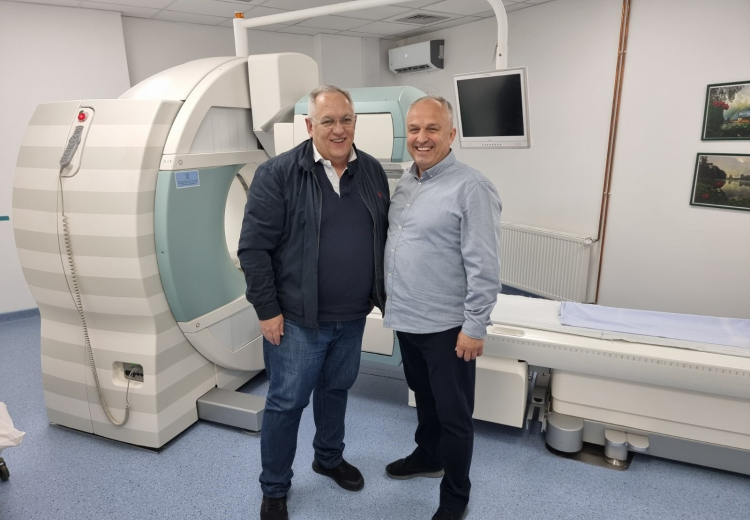 Slađan Velinov i dr Aleksandar Simić